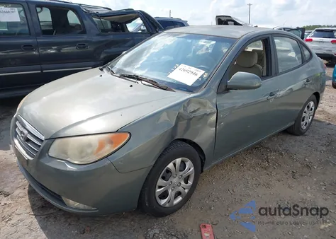 2009 Hyundai Elantra Gls from USA, damaged, VIN KMHDU46D99U758055